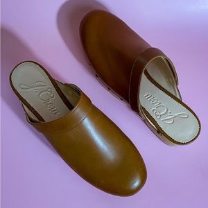 J. Crew Convertible Leather Clogs